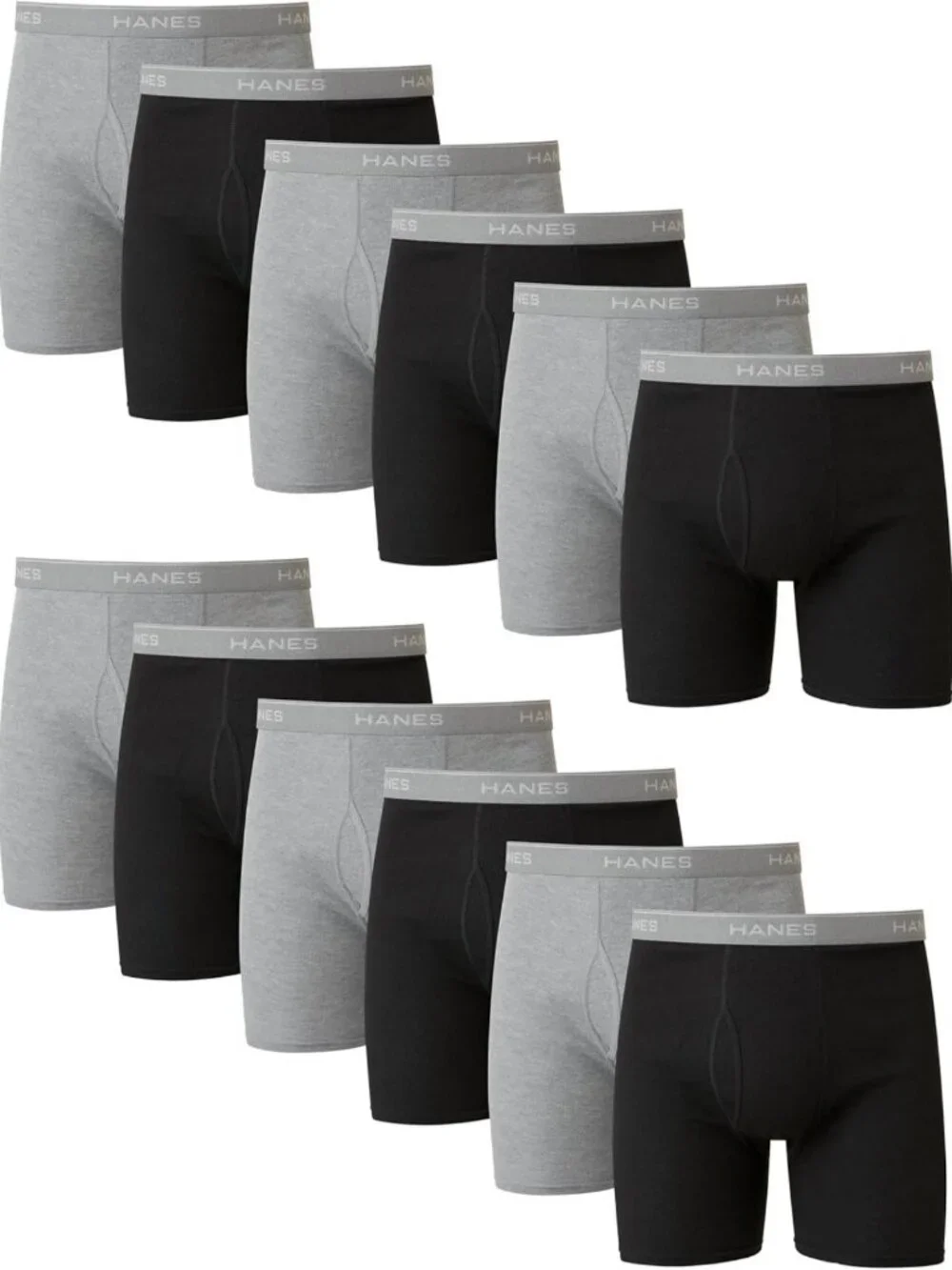 Cool & Breathable Men's Boxer Briefs Pack | Moisture-Wicking, No Ride Up Comfort